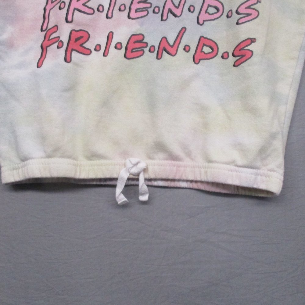Friends Tie Dye Crew Neck Sweater White Girls Size | 7/8 - Picture 3 of 9